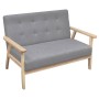 Juego de sofás de 3 piezas tela gris claro by , Sofas - Ref: Foro24-275179, Price: 753,38 €, Discount: %