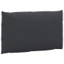 Cojines para palets 2 unidades tela Oxford negro | Foro24.es | Tu tienda online para hogar, jardín y más Foro24.es