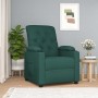 Sillón reclinable de tela verde oscuro | Foro24.es | Tu tienda online para hogar, jardín y más Foro24.es