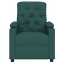 Sillón reclinable de tela verde oscuro | Foro24.es | Tu tienda online para hogar, jardín y más Foro24.es