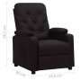 Sillón reclinable de cuero sintético negro von , Sessel - Ref: Foro24-339122, Preis: 211,27 €, Rabatt: %