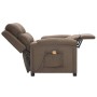 Sillón de masaje reclinable de tela gris taupé | Foro24.es | Tu tienda online para hogar, jardín y más Foro24.es