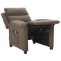 Sillón de masaje reclinable de tela gris taupé | Foro24.es | Tu tienda online para hogar, jardín y más Foro24.es