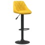 Taburetes de cocina 2 unidades terciopelo amarillo mostaza by , Kitchen stools - Ref: Foro24-335356, Price: 141,61 €, Discoun...