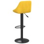 Taburetes de cocina 2 unidades terciopelo amarillo mostaza by , Kitchen stools - Ref: Foro24-335356, Price: 141,61 €, Discoun...