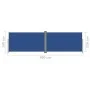 Toldo lateral retráctil azul 160x600 cm de vidaXL, Sombrillas - Ref: Foro24-317998, Precio: 94,89 €, Descuento: %