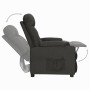 Sillón reclinable de tela negro von , Sessel - Ref: Foro24-339084, Preis: 183,22 €, Rabatt: %
