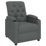 Sillón reclinable de tela gris oscuro by , Armchairs - Ref: Foro24-339103, Price: 208,33 €, Discount: %
