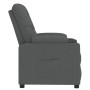 Sillón reclinable de tela gris oscuro by , Armchairs - Ref: Foro24-339103, Price: 208,33 €, Discount: %