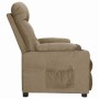 Sillón reclinable de tela gris taupe by , Armchairs - Ref: Foro24-339090, Price: 183,22 €, Discount: %
