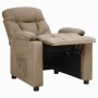 Sillón reclinable de tela gris taupe by , Armchairs - Ref: Foro24-339090, Price: 183,22 €, Discount: %