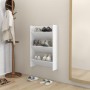 Zapatero de pared madera contrachapada blanco 60x18x90 cm by , Shoe racks and shoe organizers - Ref: Foro24-806759, Price: 53...