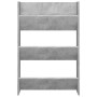 Zapatero de pared madera contrachapada gris hormigón 60x18x90cm von , Schuhregale und Schuhorganisatoren - Ref: Foro24-806767...