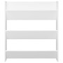 Zapateros de pared 2 uds madera contrachapada blanco 80x18x90cm by , Shoe racks and shoe organizers - Ref: Foro24-806778, Pri...