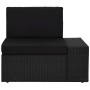 Juego de muebles de jardín 8 piezas ratán sintético negro by , Garden sets - Ref: Foro24-3054579, Price: 773,48 €, Discount: %