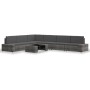 Juego de muebles de jardín 7 piezas ratán sintético gris by , Garden sets - Ref: Foro24-3054608, Price: 616,94 €, Discount: %