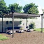 Garden gazebo with retractable anthracite gray roof 4x3 m by vidaXL, Tents and gazebos - Ref: Foro24-318538, Price: 471,51 €,...