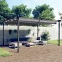 Garden gazebo with retractable anthracite gray roof 4x3 m by vidaXL, Tents and gazebos - Ref: Foro24-318538, Price: 489,36 €,...