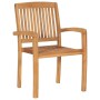 Sillas de jardín 2 uds con cojines madera maciza de teca rojo | Foro24.es | Tu tienda online para hogar, jardín y más Foro24.es