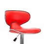 323645 Bar Stools 2 pcs Red Faux Leather by , Kitchen stools - Ref: Foro24-323645, Price: 138,74 €, Discount: %