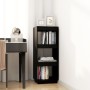Shelf / space divider black pine wood 40x35x103 cm by vidaXL, Bookcases and shelves - Ref: Foro24-810848, Price: 51,04 €, Dis...