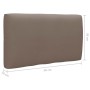 Sofá de palets 2 plazas cojines gris madera de pino impregnada by , Garden sets - Ref: Foro24-3066633, Price: 275,20 €, Disco...