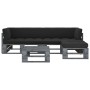 Muebles de palets 4 pzas y cojines madera pino impregnada gris by , Garden sets - Ref: Foro24-3066776, Price: 363,30 €, Disco...