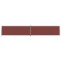 Toldo lateral retráctil marrón 220x1200 cm de vidaXL, Sombrillas - Ref: Foro24-318087, Precio: 152,19 €, Descuento: %