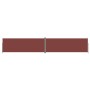 Toldo lateral retráctil marrón 220x1200 cm by vidaXL, Umbrellas - Ref: Foro24-318087, Price: 154,40 €, Discount: %