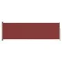 Ausziehbare Seitenmarkise für Terrasse, rot, 160 x 500 cm von vidaXL, Sonnenschirme - Ref: Foro24-317925, Preis: 81,12 €, Rab...