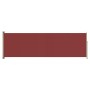 Ausziehbare Seitenmarkise für Terrasse, rot, 160 x 500 cm von vidaXL, Sonnenschirme - Ref: Foro24-317925, Preis: 82,47 €, Rab...