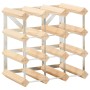 Botellero para 12 botellas de madera maciza de pino by , Wine racks - Ref: Foro24-282468, Price: 34,41 €, Discount: %