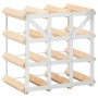 Botellero para 12 botellas de madera maciza de pino by , Wine racks - Ref: Foro24-282468, Price: 34,41 €, Discount: %