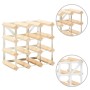 Botellero para 12 botellas de madera maciza de pino by , Wine racks - Ref: Foro24-282468, Price: 34,41 €, Discount: %