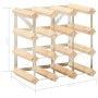 Botellero para 12 botellas de madera maciza de pino by , Wine racks - Ref: Foro24-282468, Price: 34,41 €, Discount: %