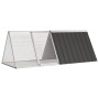Jaula de conejos acero galvanizado antracita 201,5x80,5x71 cm by , Cages and habitats for small animals - Ref: Foro24-171536,...