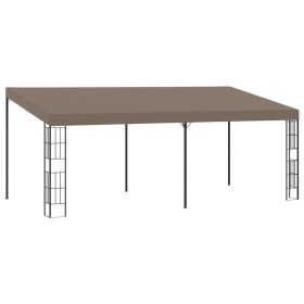 Cenador con montaje en la pared gris taupe 6x3 m by , Tents and gazebos - Ref: Foro24-312262, Price: 328,30 €, Discount: %