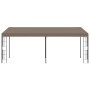 Cenador con montaje en la pared gris taupe 6x3 m by , Tents and gazebos - Ref: Foro24-312262, Price: 328,30 €, Discount: %