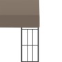 Cenador con montaje en la pared gris taupe 6x3 m by , Tents and gazebos - Ref: Foro24-312262, Price: 328,30 €, Discount: %