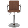 Silla de comedor de tela marrón | Foro24.es | Tu tienda online para hogar, jardín y más Foro24.es