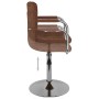 Silla de comedor de tela marrón | Foro24.es | Tu tienda online para hogar, jardín y más Foro24.es