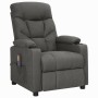 Sillón de masaje elevable tela gris oscuro by , Electric massage chairs - Ref: Foro24-3093468, Price: 316,29 €, Discount: %