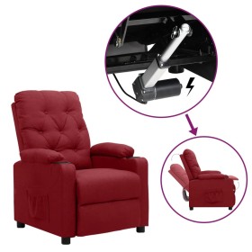 Sillón elevable tela rojo tinto by , Armchairs - Ref: Foro24-3093480, Price: 262,85 €, Discount: %