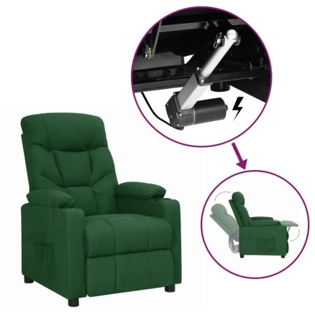 Sillón elevable tela verde oscuro von , Sessel - Ref: Foro24-3093463, Preis: 243,50 €, Rabatt: %