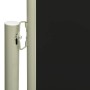Schwarze einziehbare Seitenmarkise für den Garten, 140 x 300 cm von vidaXL, Sonnenschirme - Ref: Foro24-317874, Preis: 73,01 ...
