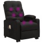 Sillón de masaje elevable tela negro by , Electric massage chairs - Ref: Foro24-3093489, Price: 257,77 €, Discount: %