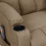 Sillón de masaje elevable tela gris taupé | Foro24.es | Tu tienda online para hogar, jardín y más Foro24.es