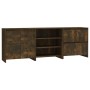Aparador de 3 piezas madera manufacturada color roble ahumado by , Sideboards - Ref: Foro24-3098078, Price: 190,85 €, Discoun...