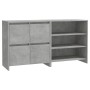 Aparador de 2 piezas madera manufacturada gris hormigón | Foro24.es | Tu tienda online para hogar, jardín y más Foro24.es