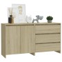 Aparador de 2 piezas madera manufacturada color roble Sonoma von , Sideboards - Ref: Foro24-3098059, Preis: 165,43 €, Rabatt: %